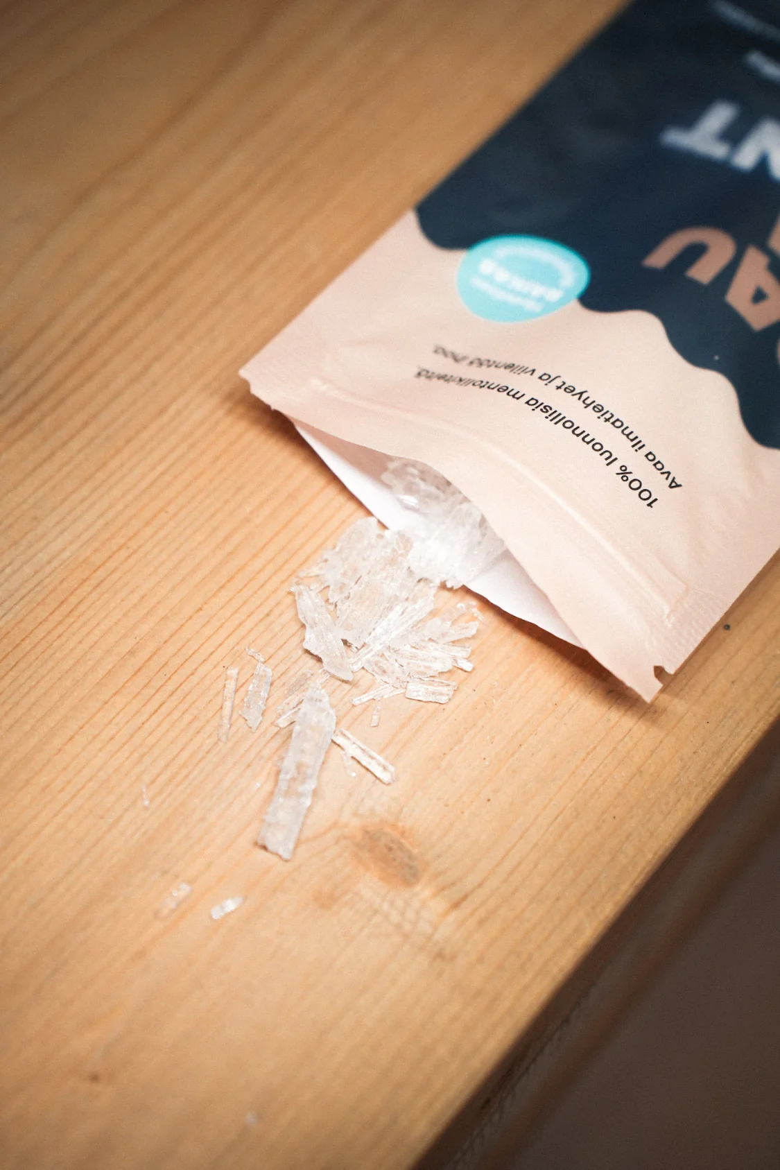 Sauna menthol crystals